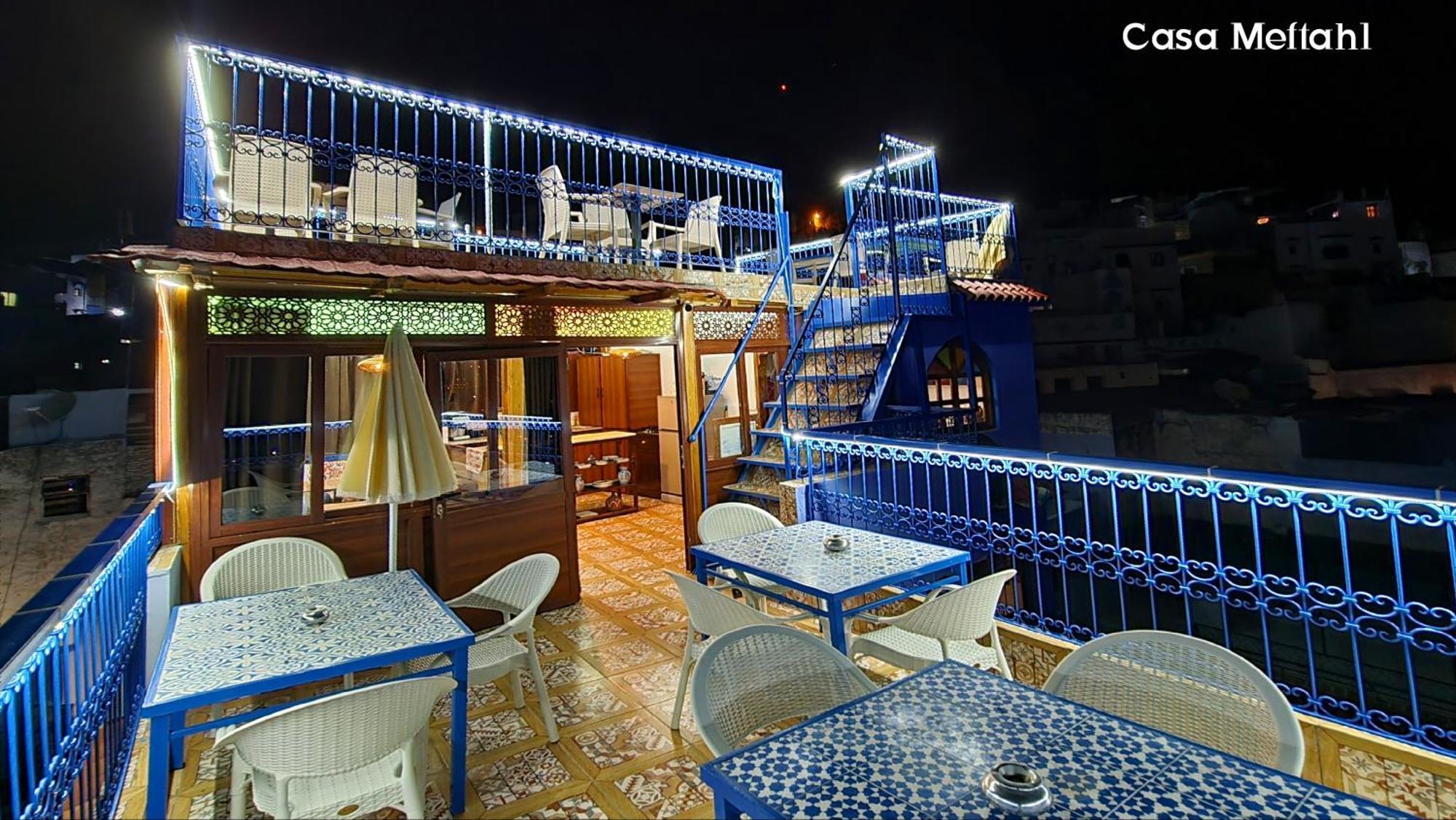 Ferienwohnung Casa Meftah Blue Chefchaouen Exterior foto