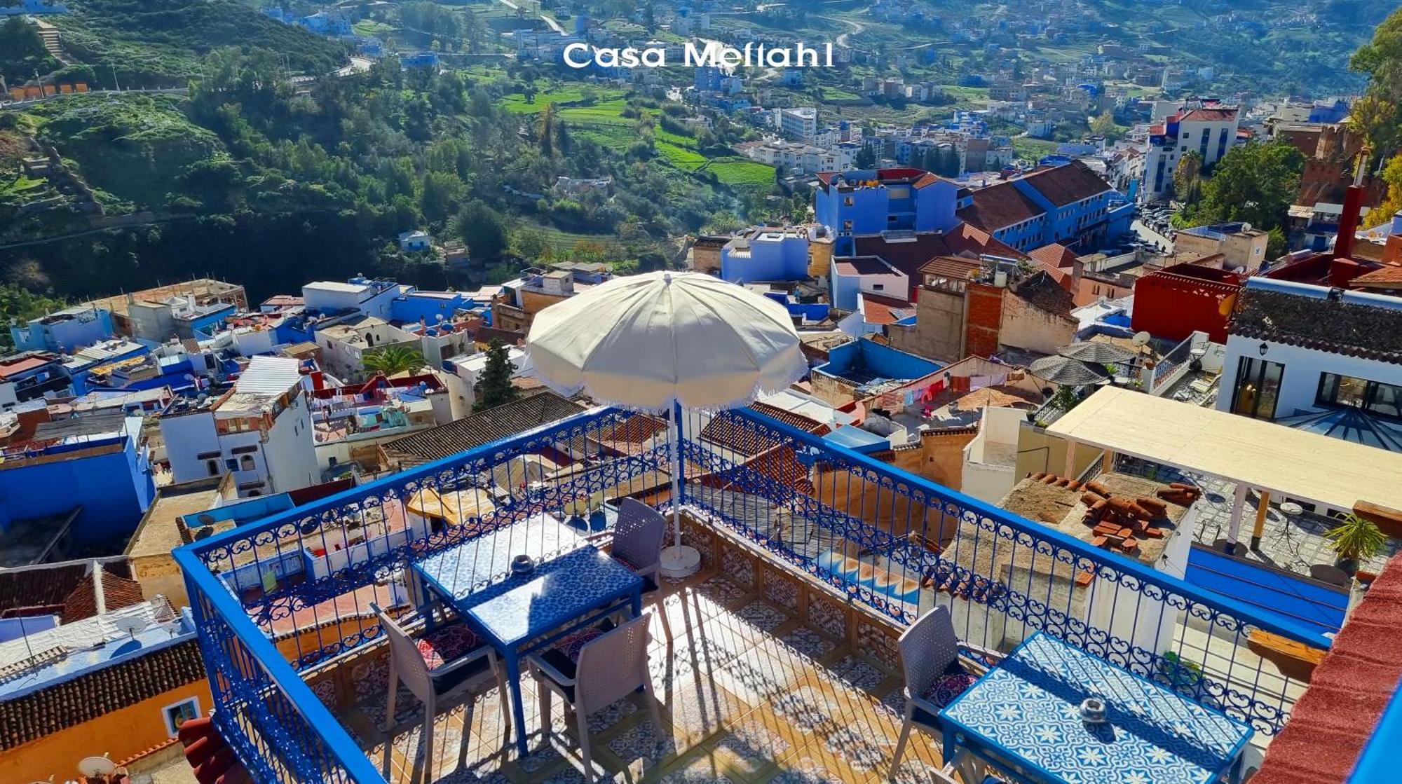 Ferienwohnung Casa Meftah Blue Chefchaouen Exterior foto