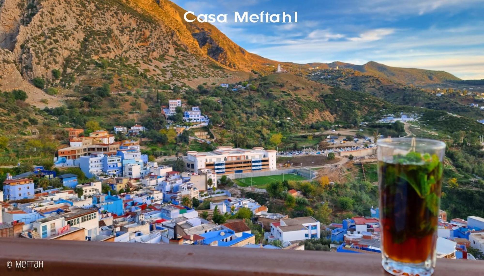 Ferienwohnung Casa Meftah Blue Chefchaouen Exterior foto