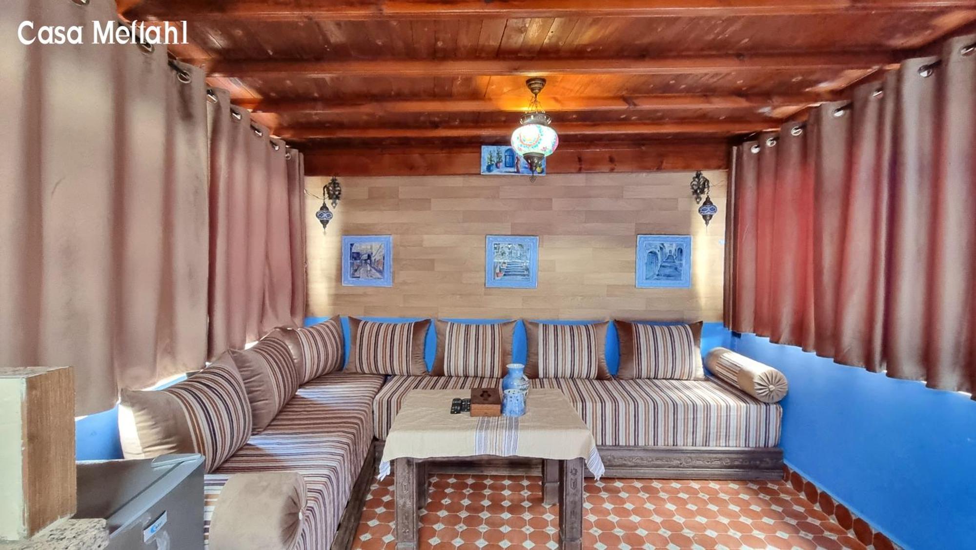 Ferienwohnung Casa Meftah Blue Chefchaouen Exterior foto