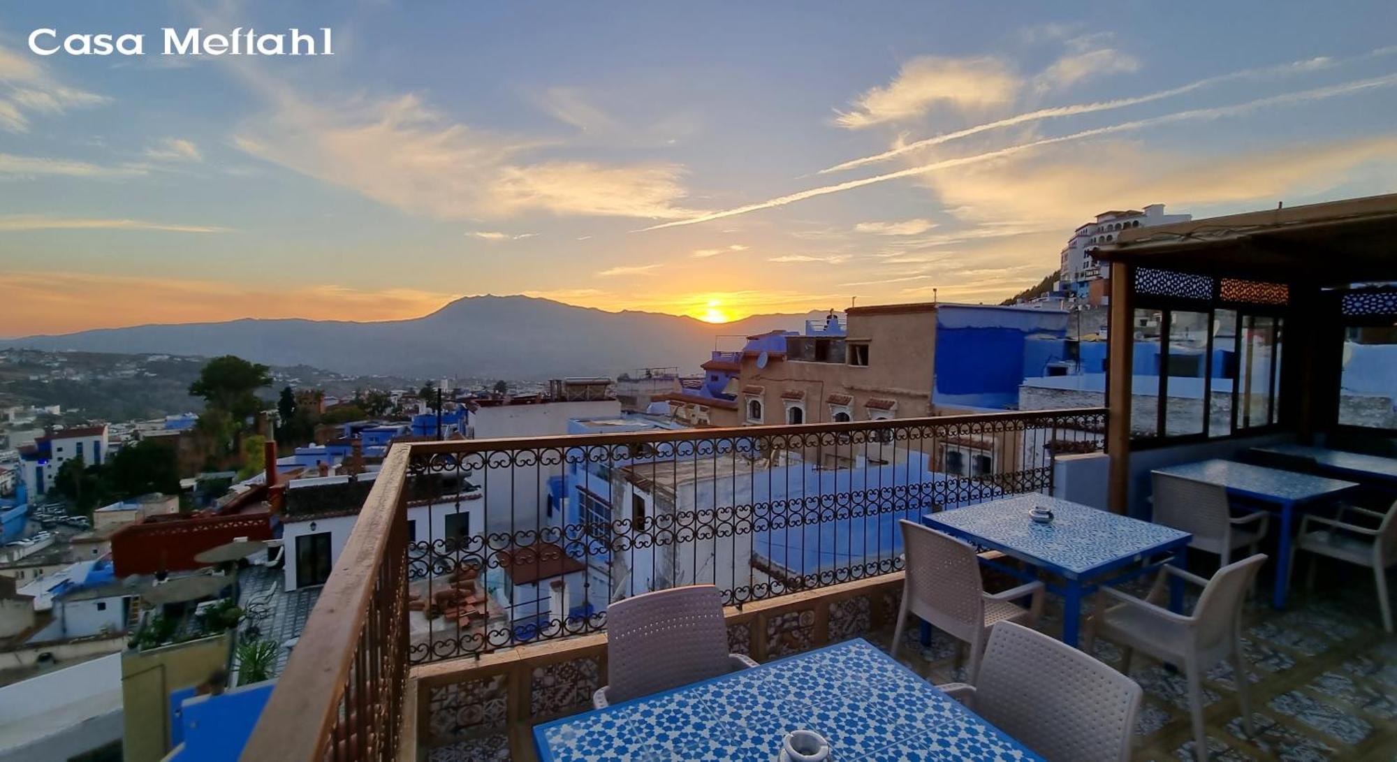 Ferienwohnung Casa Meftah Blue Chefchaouen Exterior foto