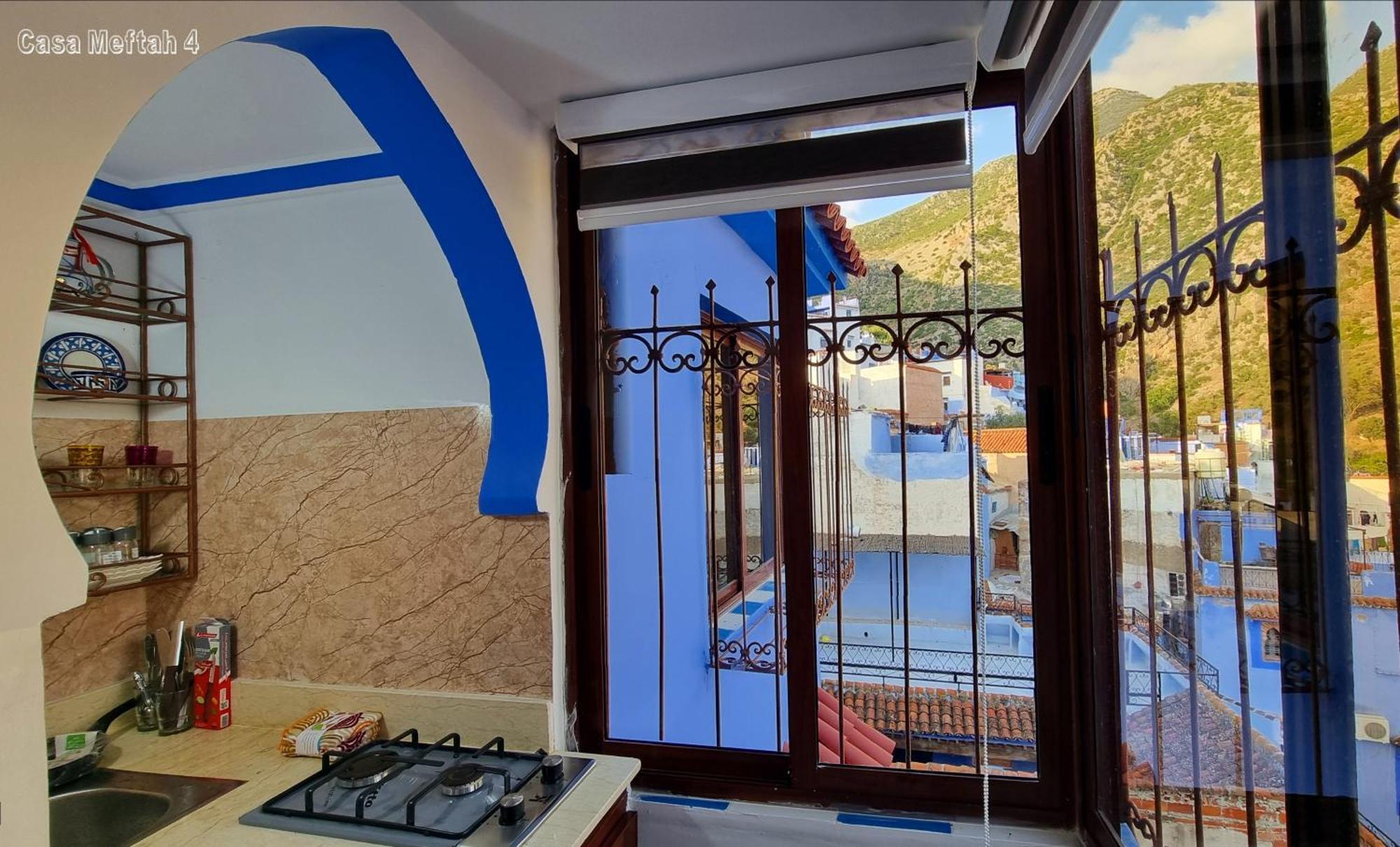 Ferienwohnung Casa Meftah Blue Chefchaouen Exterior foto