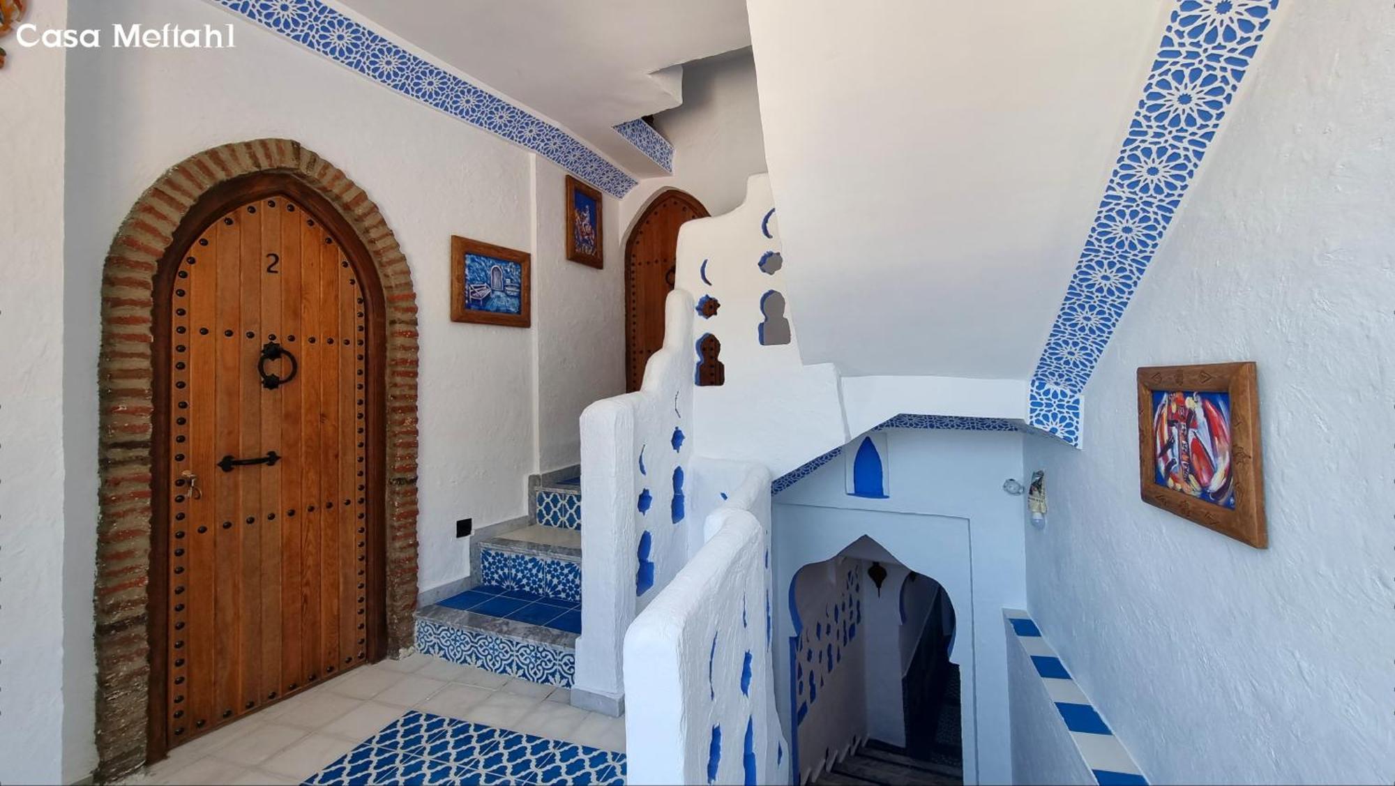Ferienwohnung Casa Meftah Blue Chefchaouen Exterior foto