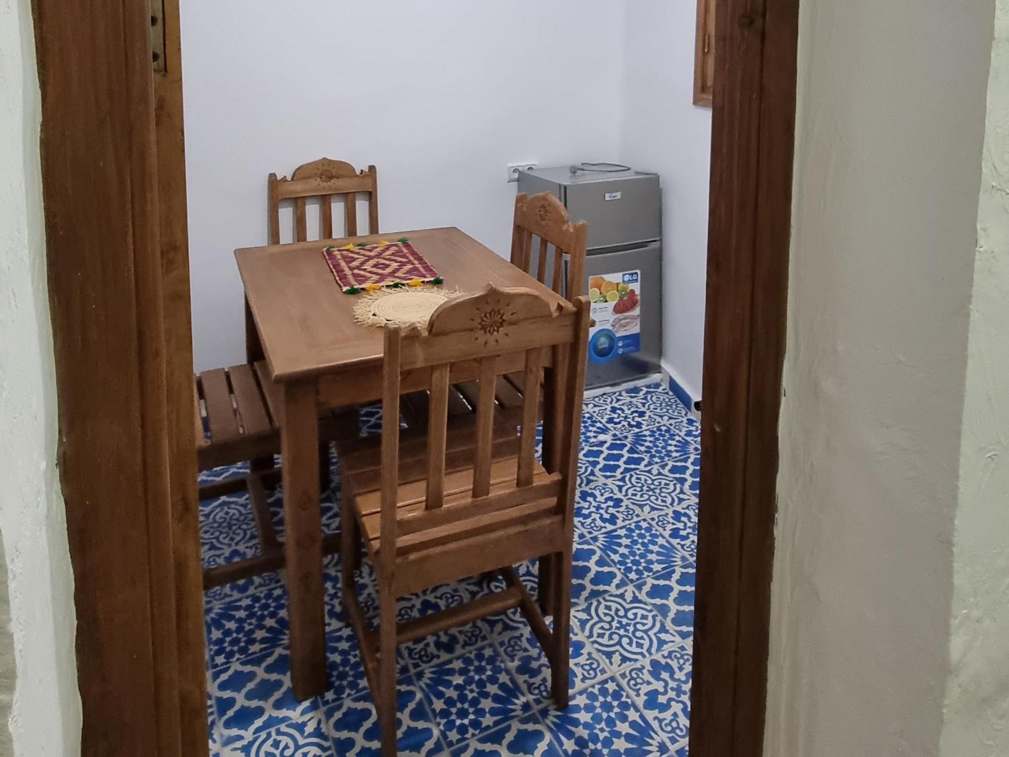 Ferienwohnung Casa Meftah Blue Chefchaouen Zimmer foto