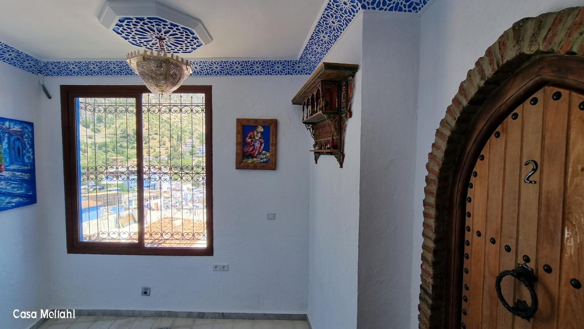 Ferienwohnung Casa Meftah Blue Chefchaouen Zimmer foto